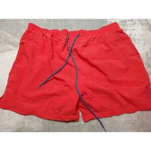 Southern Surf Swim Trunks Men L Red Lined Pockets Beach Swim Vacation Boating